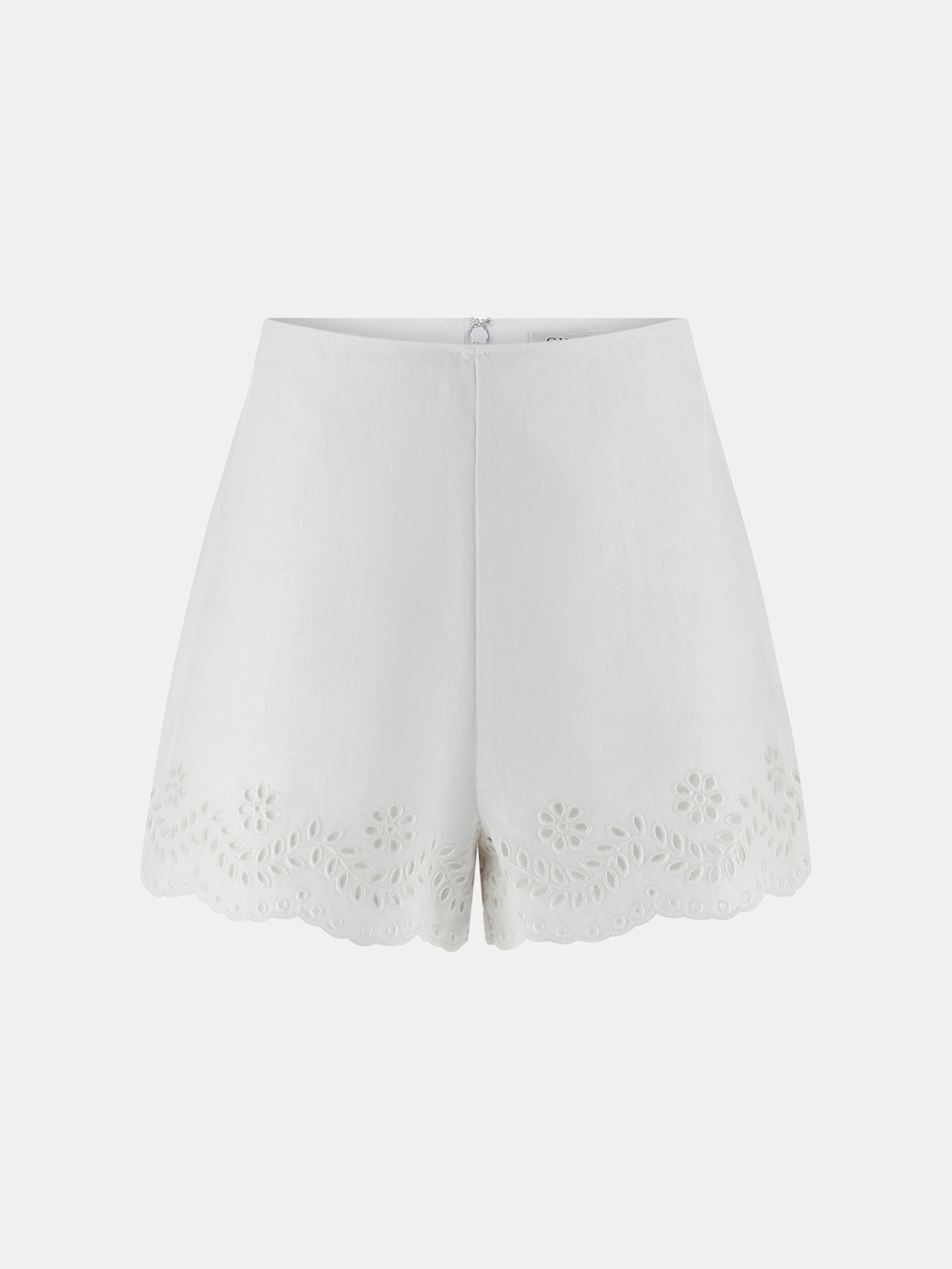 Guess, Eco Dessa Linen Embroidered Shorts