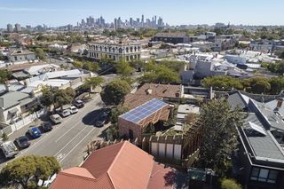 Scarborough and Welkin with the Melbourne skyline beyond