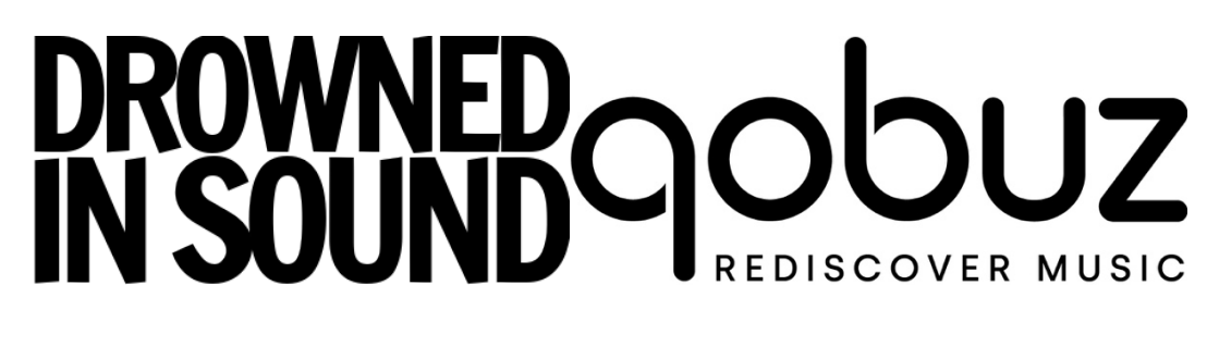 Гобуз и утопленник Звуковые логотипы рядом, на белом фоне