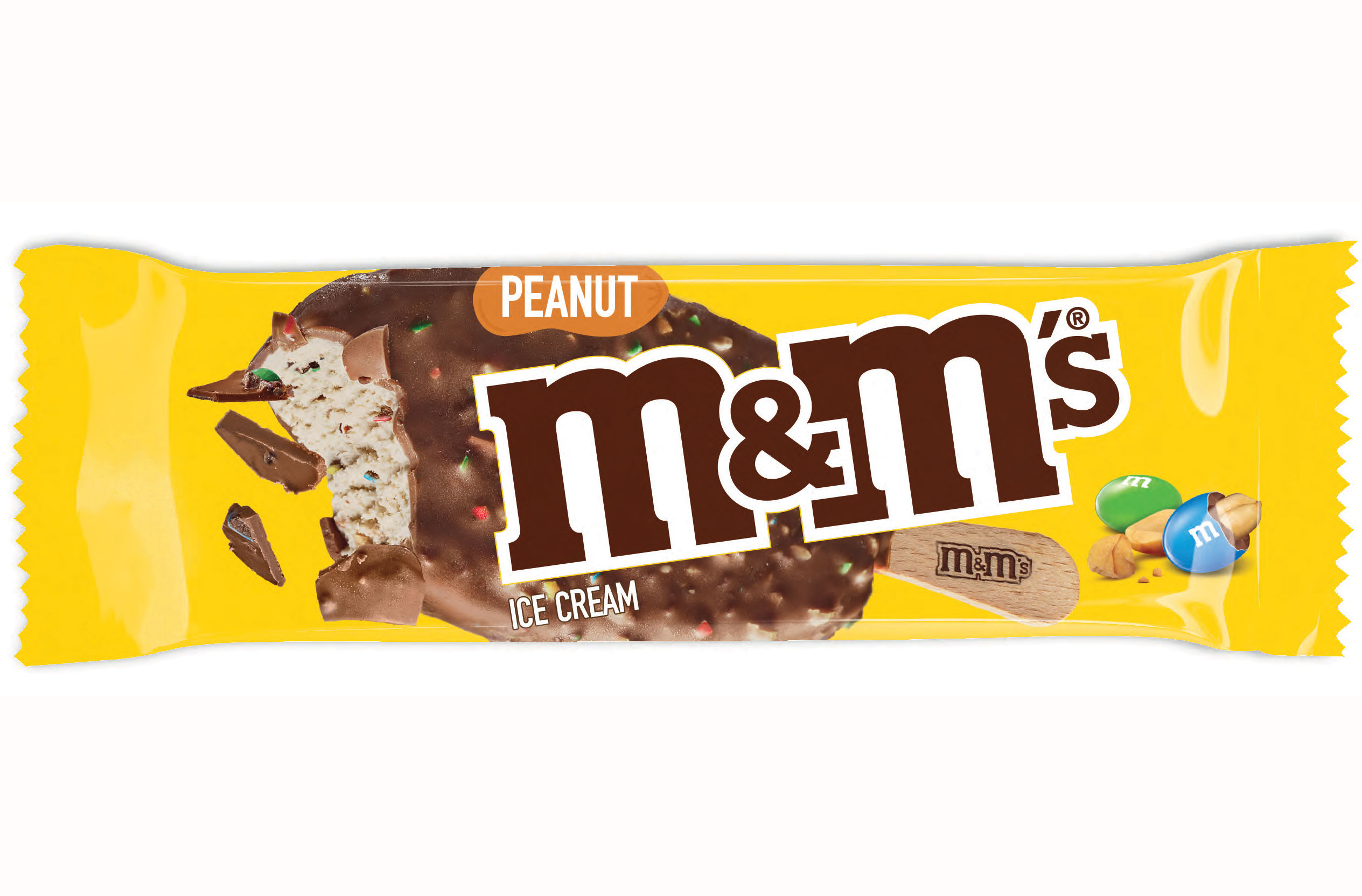 Mini m&m's ice cream! Peanut flavor! Saw this in the store. Would you