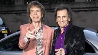 Mick Jagger and Ronnie Wood, July 08, 2026, in London