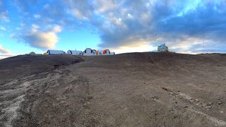 An image of the Haughton-Mars Project (HMP) site on Devon Island.