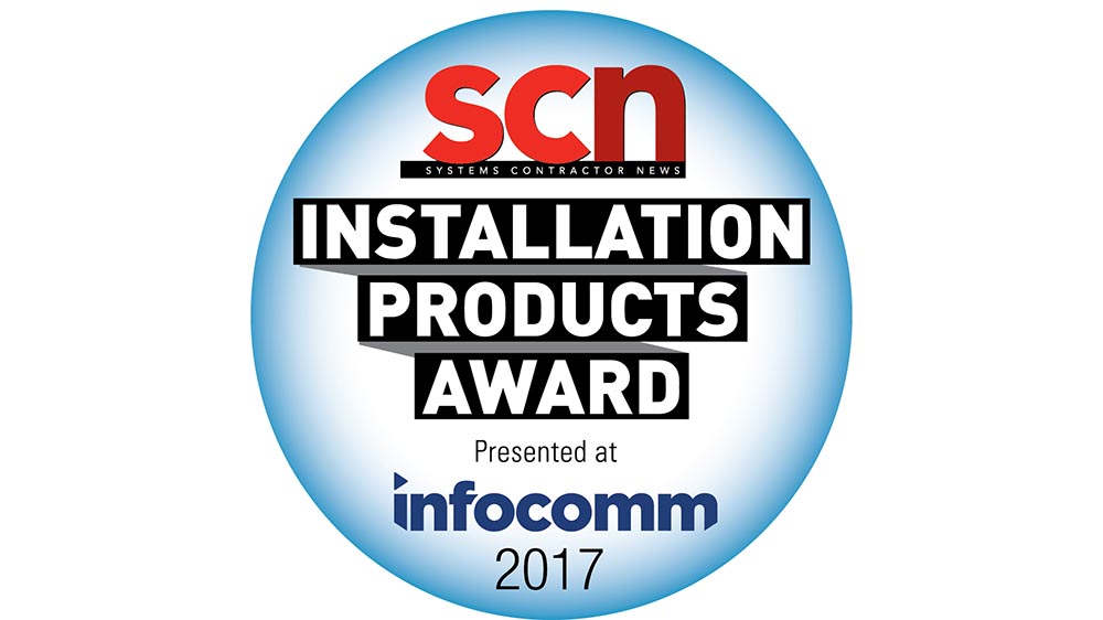 2017 SCN/InfoComm Installation Product Awards Entry Extended