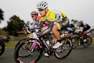 Tour of Gippsland leader after two stages, Luke Davison (Budget Forklifts)