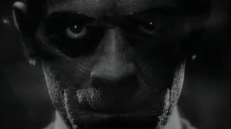 Boris Karloff with his hypnotic stare in The Mummy