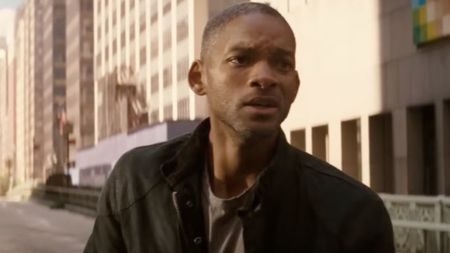 Will Smith as Dr. Robert Neville in I Am Legend.