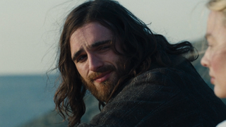 Jacob Elordi with long hair in Wuthering Heights