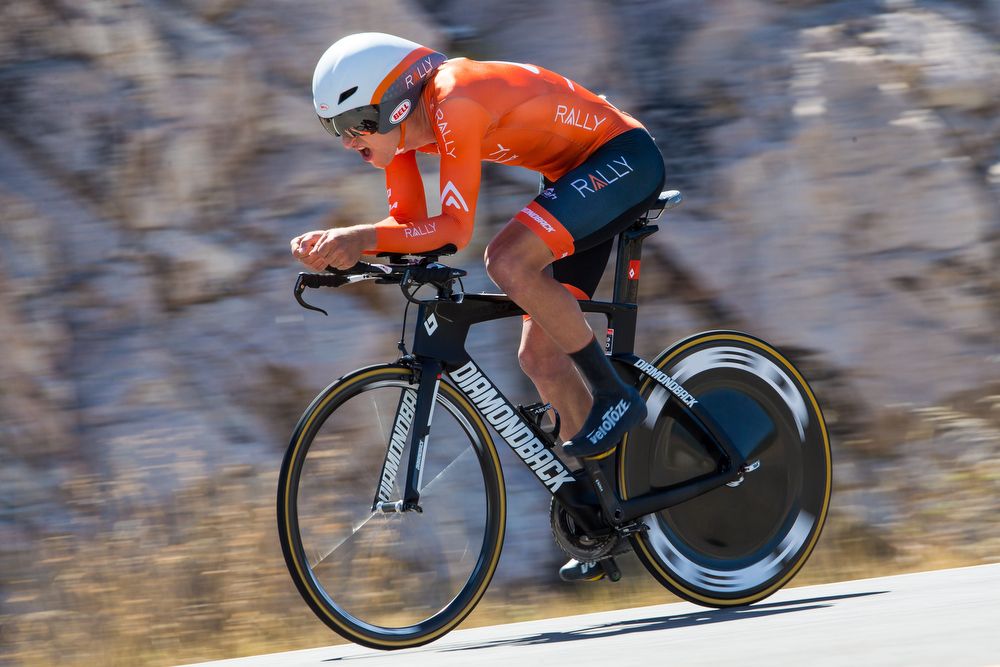 Kyle Murphy (Rally Cycling) during stage 3 of the Tour of The Gila