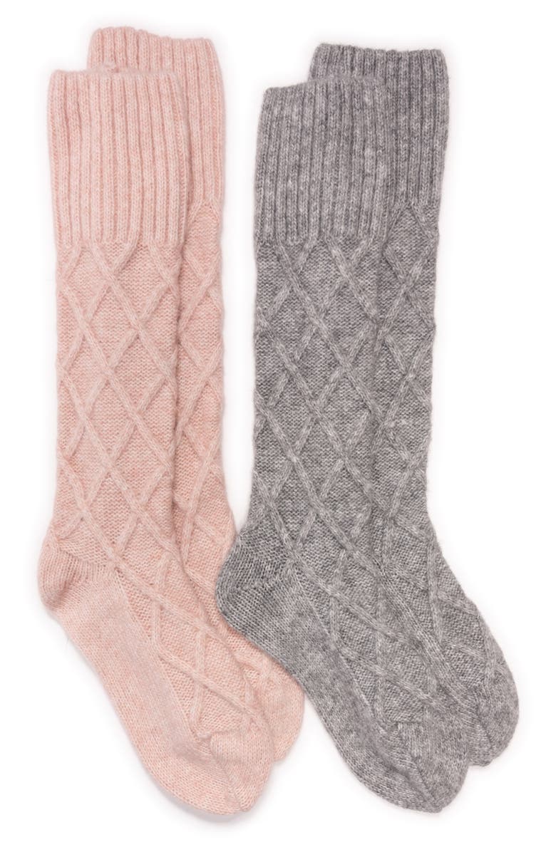 Lounge Lattice Crew Socks