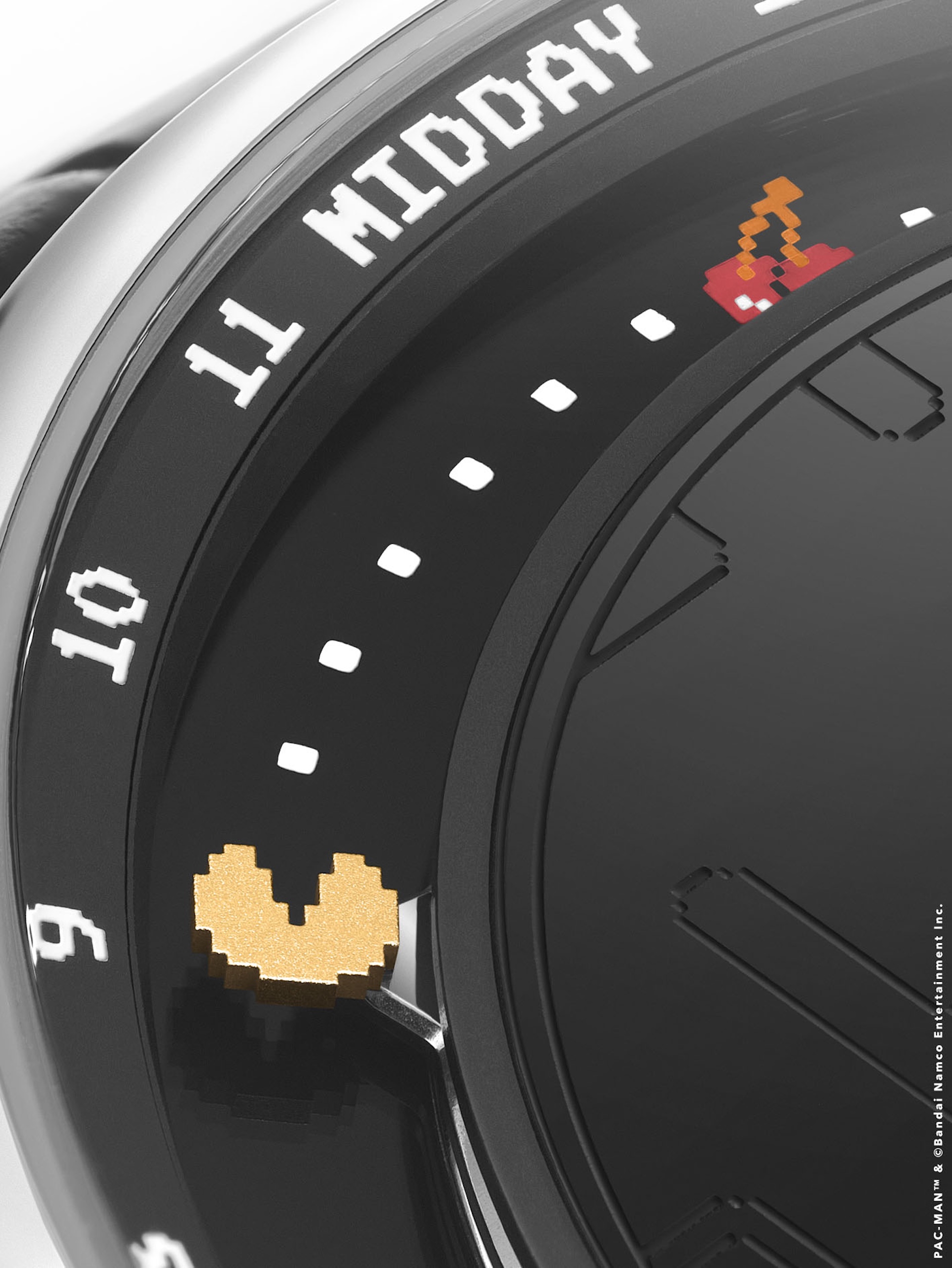 Krayon Pac Man watch from different angles 