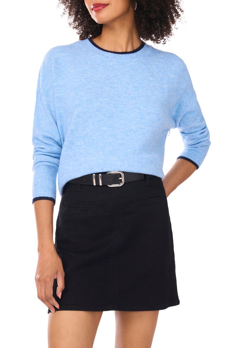 Tipped Crewneck Sweater