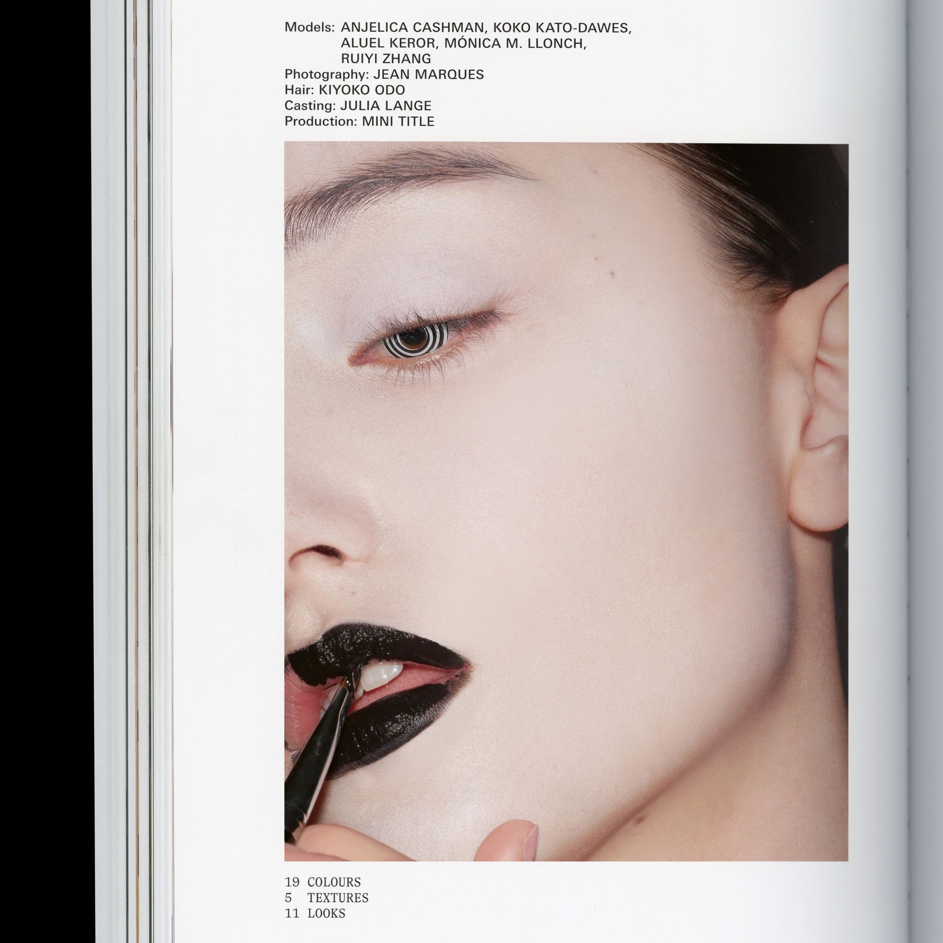 Book still from Colour Mode by Lucy Bridge. Image by Jean Marques. Courtesy of Veronica Ditting.
