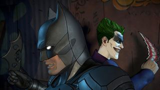 Still from the video game Batman: The Enemy Within.