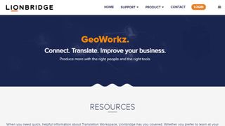 Website screenshot for Geoworkz