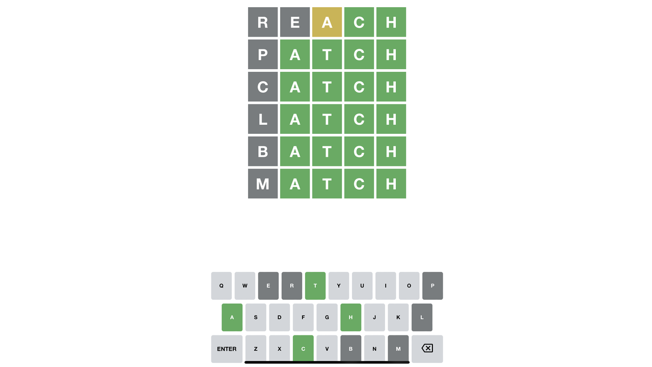 Wordle on a white background.