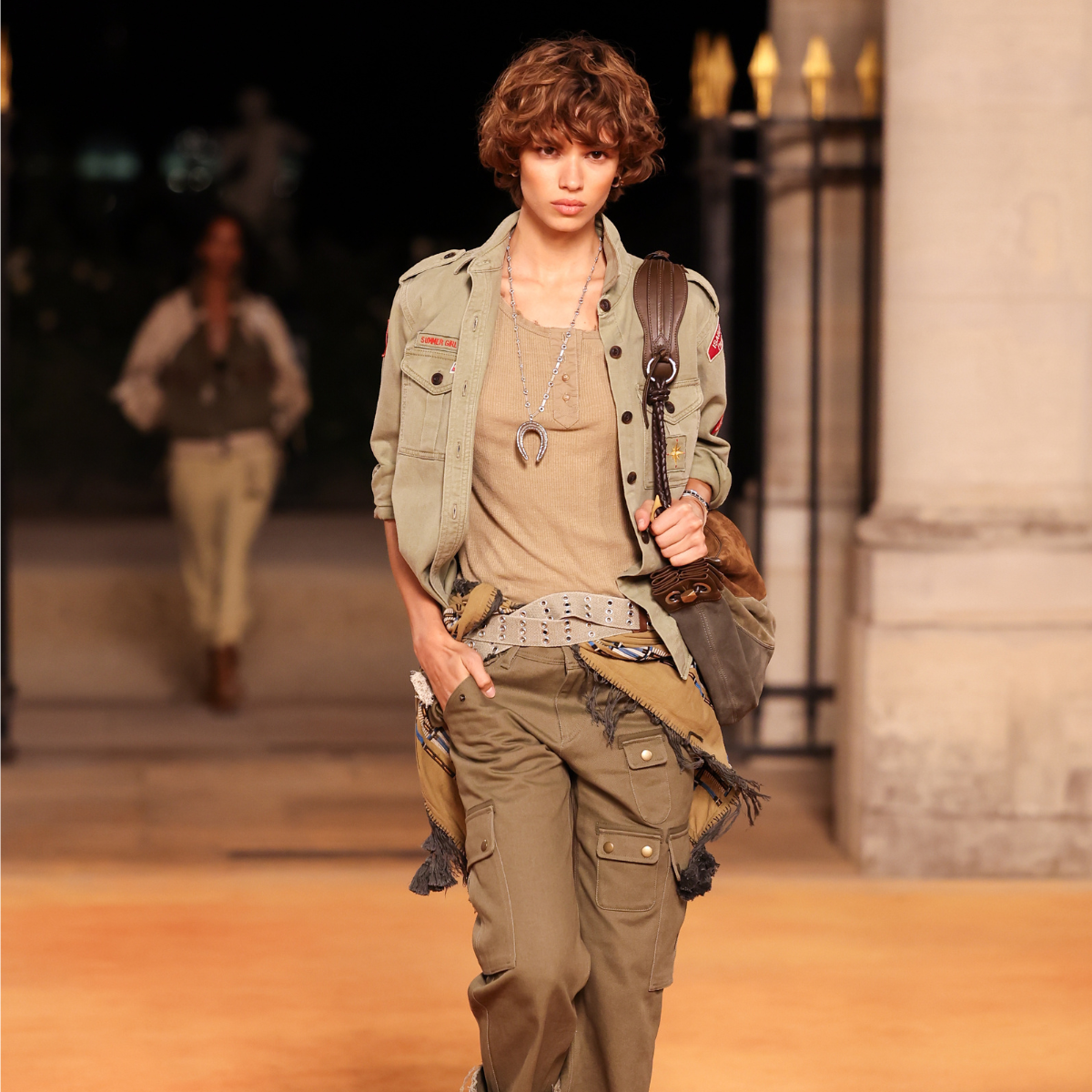 Isabel Marant ss26 runway safari chic