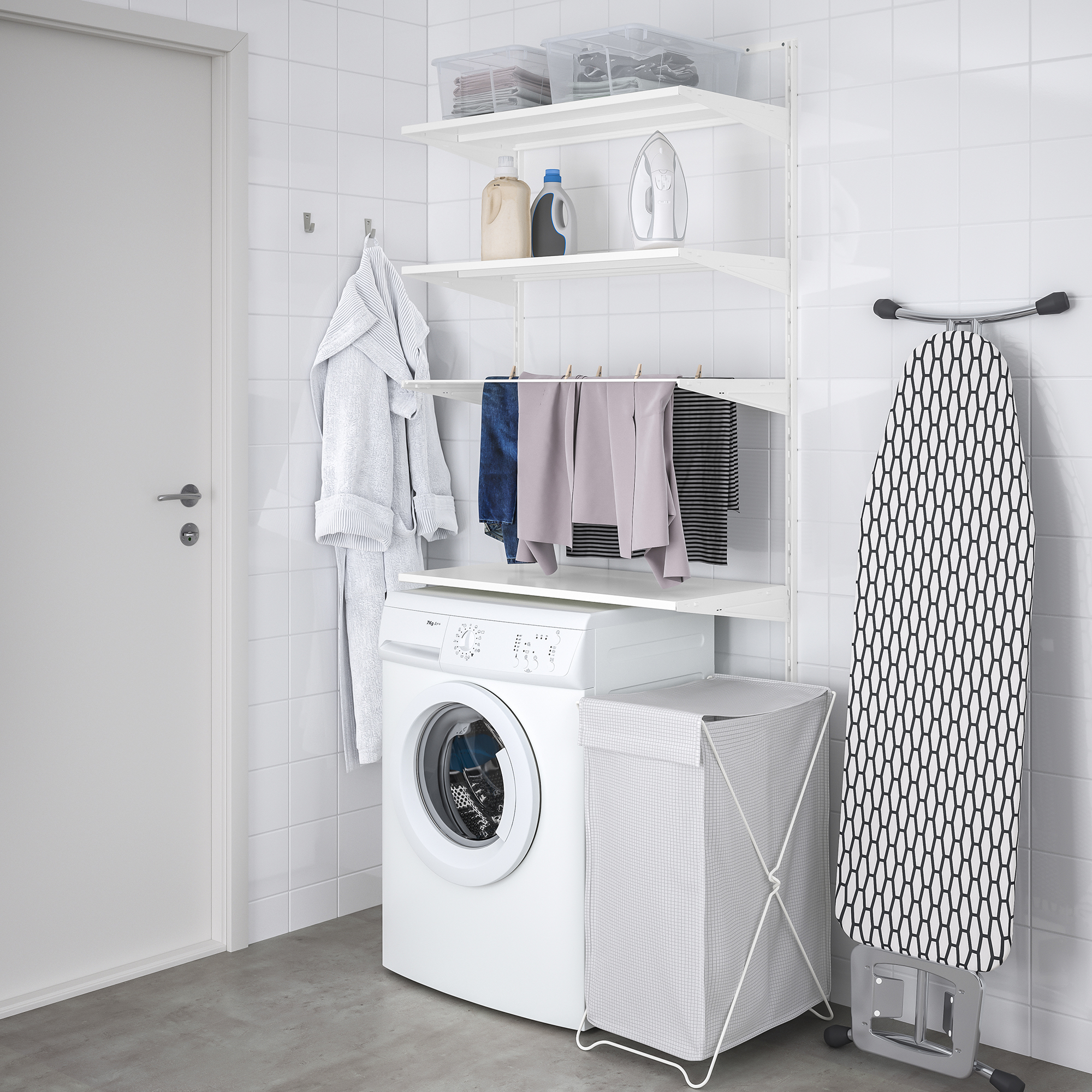 IKEA utility room storage