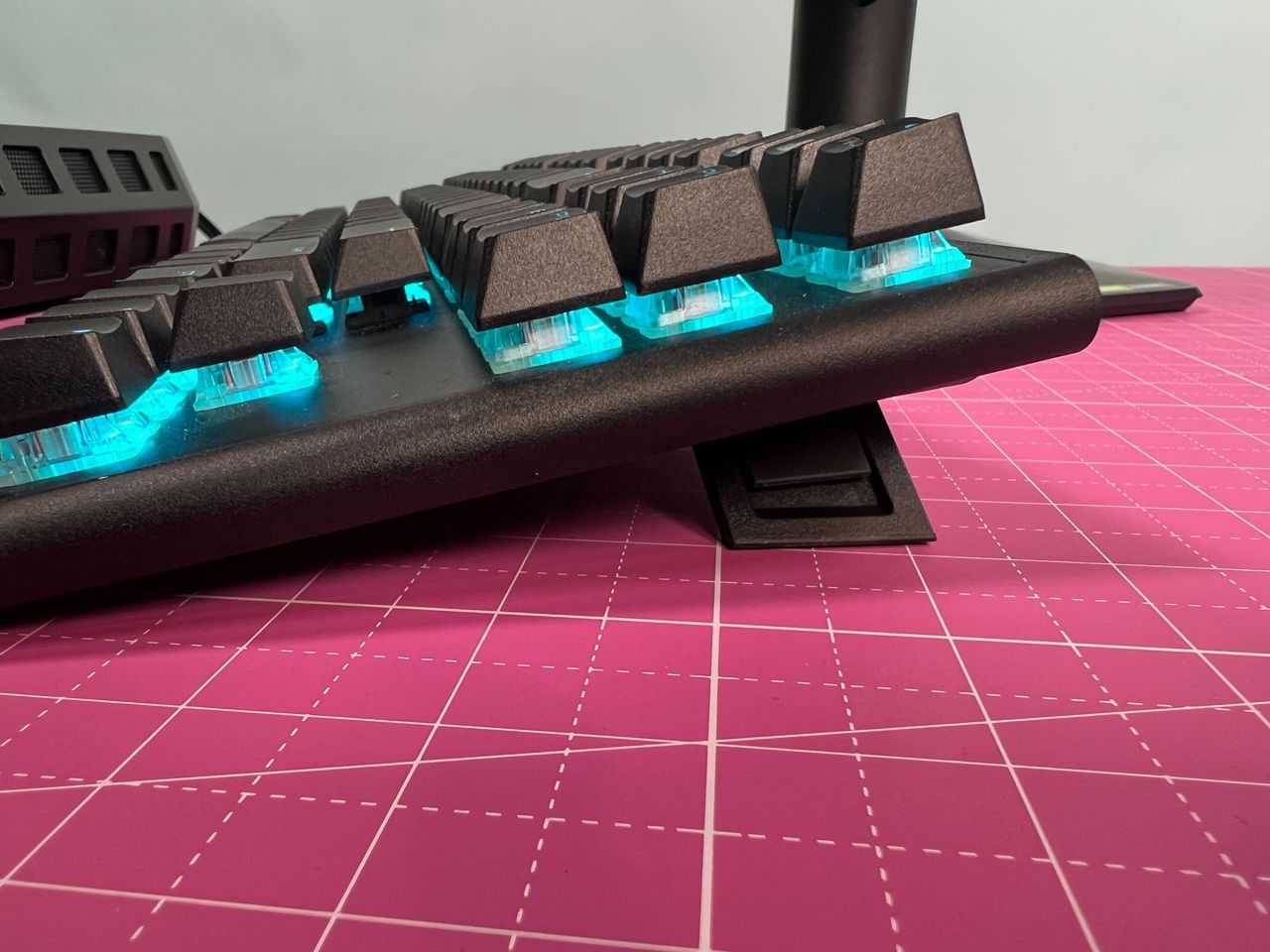 closeup of black keyboard
