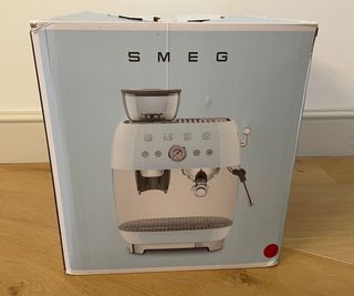 Smeg semi automatic espresso machine box