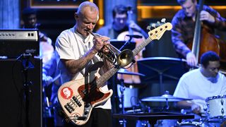 THE TONIGHT SHOW STARRING JIMMY FALLON -- Episode 2270 -- Pictured: Musical guest Flea performs on Monday, March 23, 2026 -- (Photo by: Todd Owyoung/NBC via Getty Images)