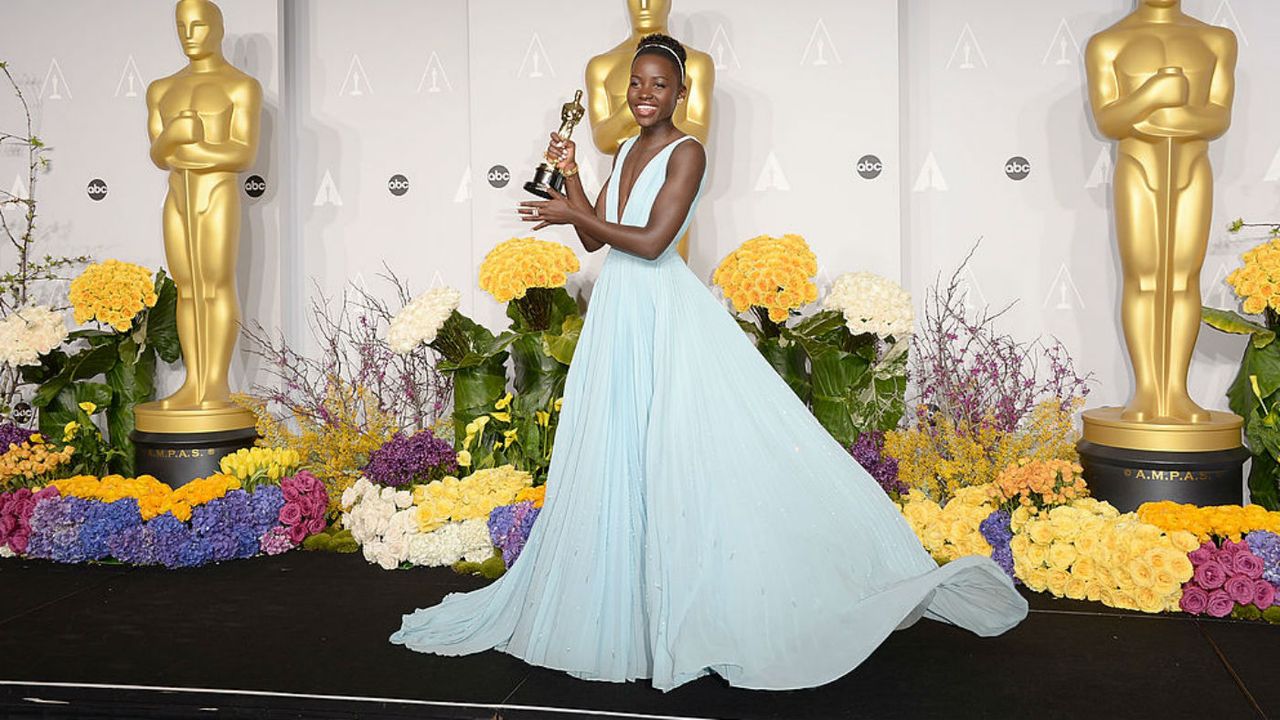 Lipita Nyong'o at the 2014 Oscars