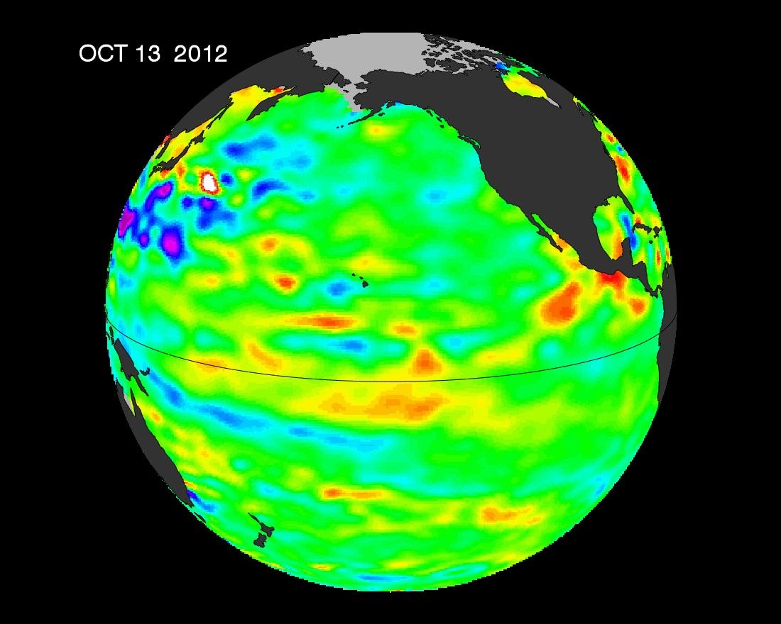 sea surface height anomalies