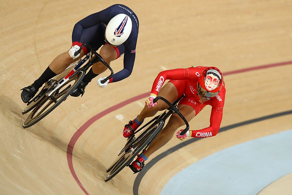 Rebecca James (Great Britain) beats Zhong Tianshi (China)