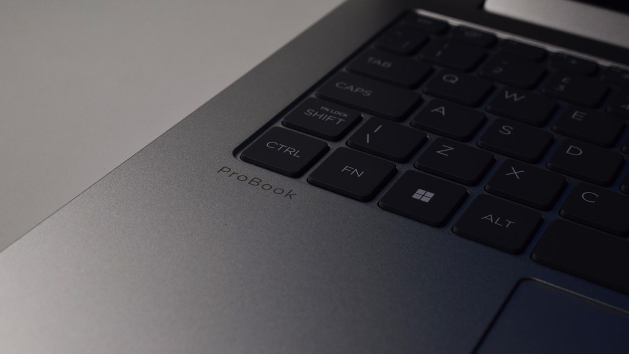 The HP ProBook 4 G1a on a desk