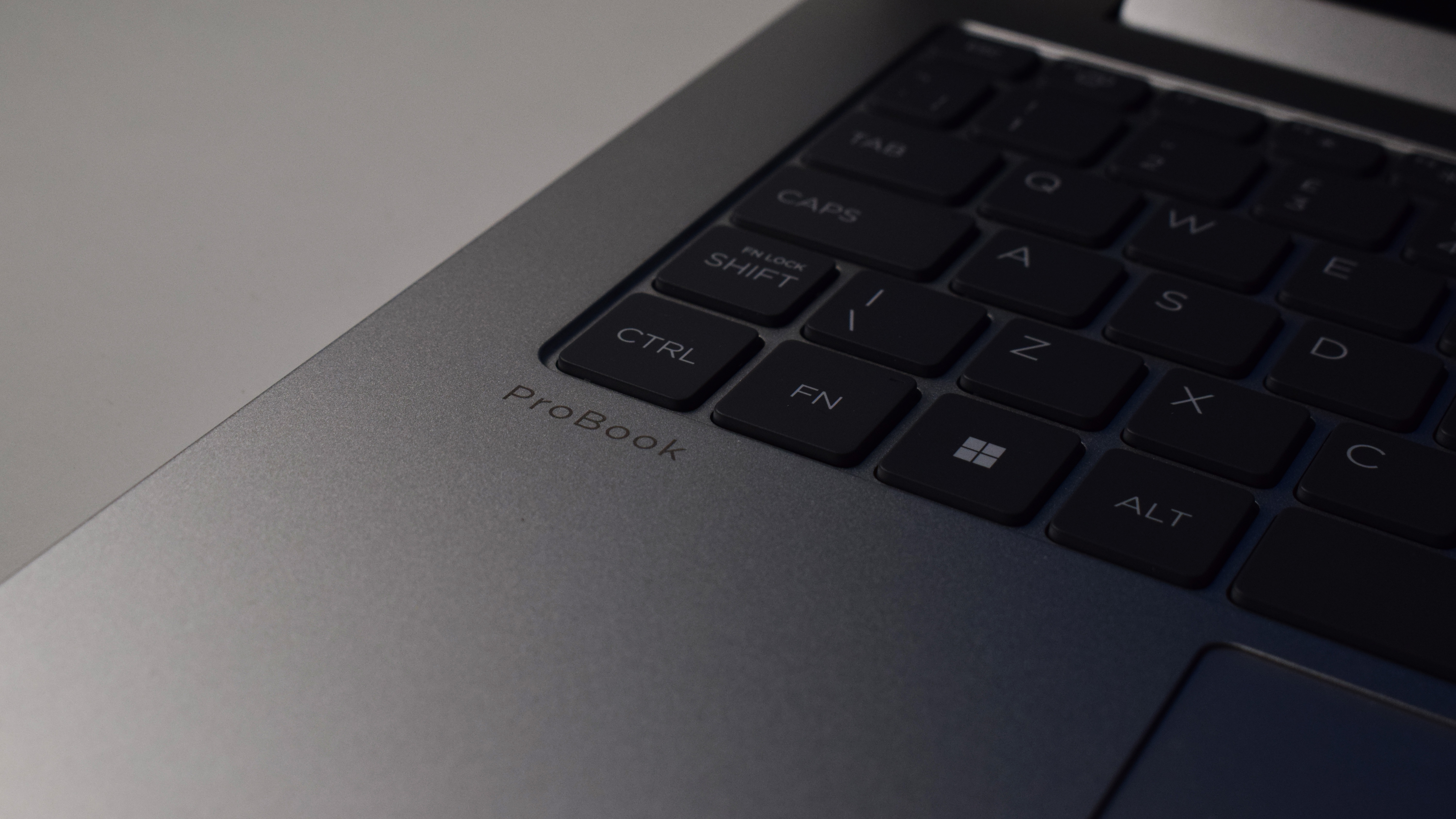 The HP ProBook 4 G1a on a desk