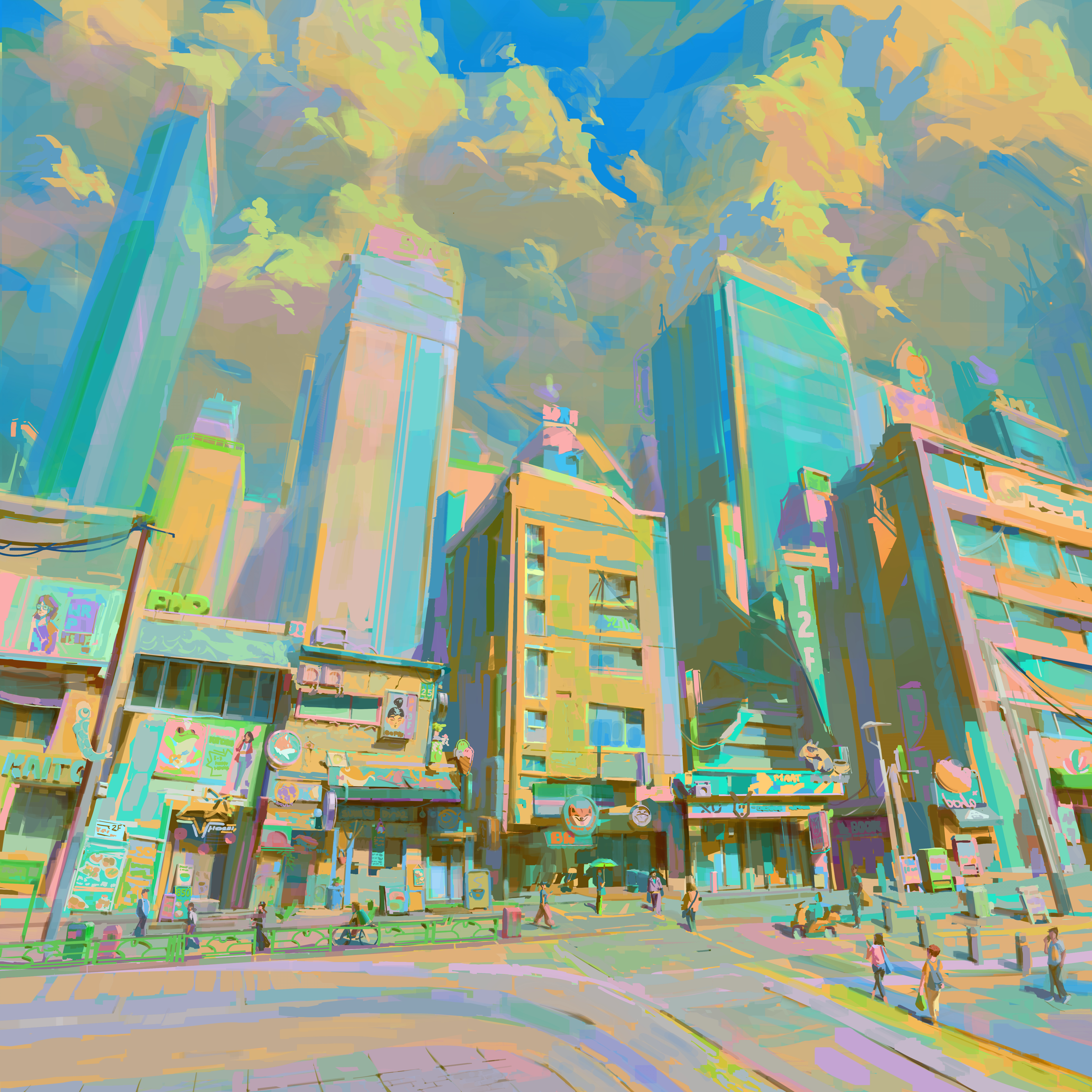 Cinematic environments;