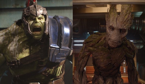Hulk and Groot