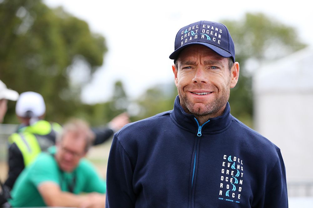 Race organiser, Cadel Evans