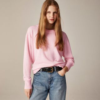 J.Crew, Cashmere Relaxed Crewneck Sweater