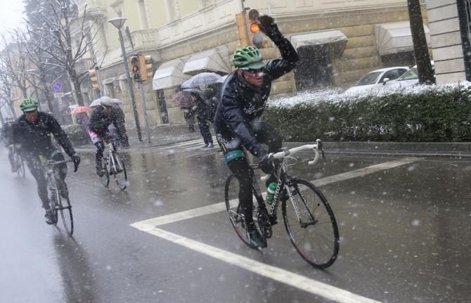 Thomas Voeckler (Europcar) had a reason to complain