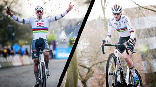 Mathieu van der Poel and Fem Van Empel will defend their world cyclocross titles in Tabor this weekend