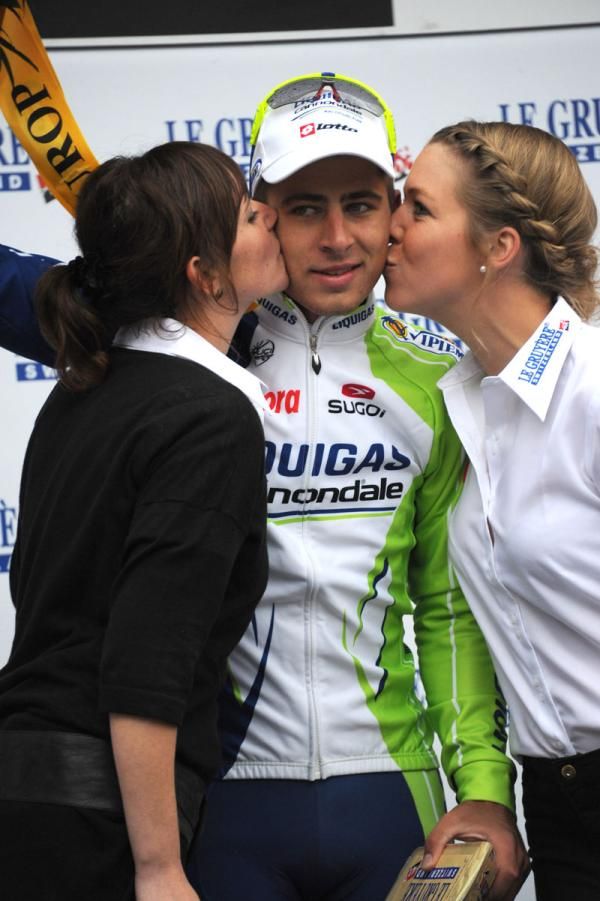 Peter Sagan (Liquigas-Cannondale) wins the 4th stage at the Tour de Suisse