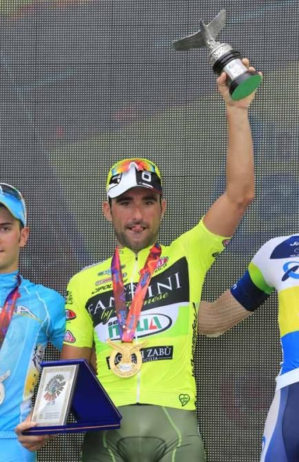 Chicchi on the podium with Guardini and Kruopis
