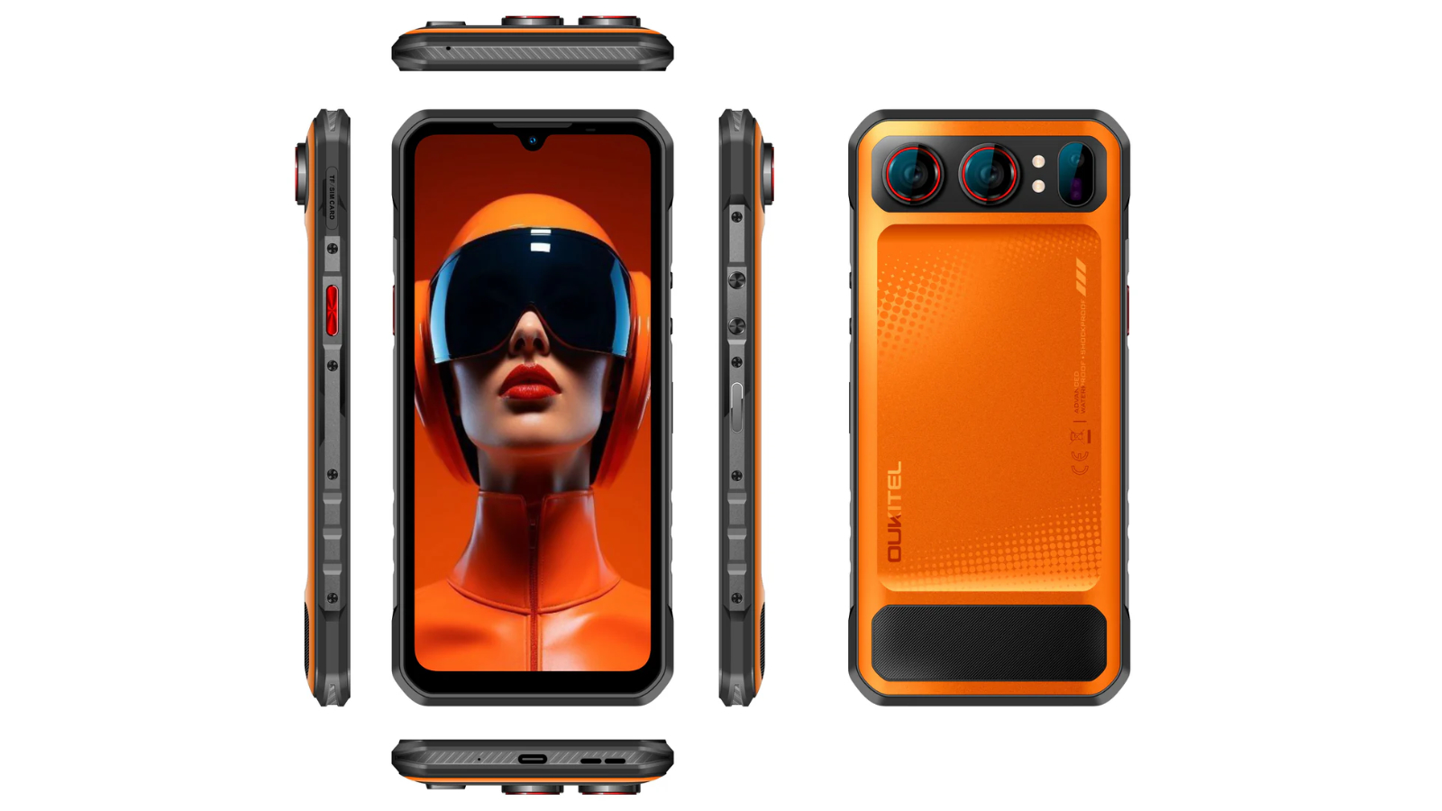 Oukitel WP68 Air in orange