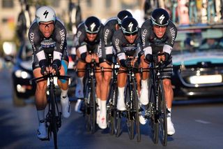 Omega Pharma-Quickstep on course in the Vuelta a España