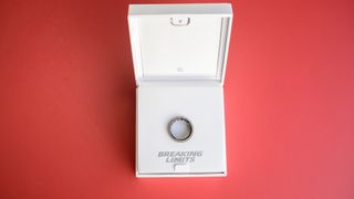 Amazfit Helio ring in the storage box