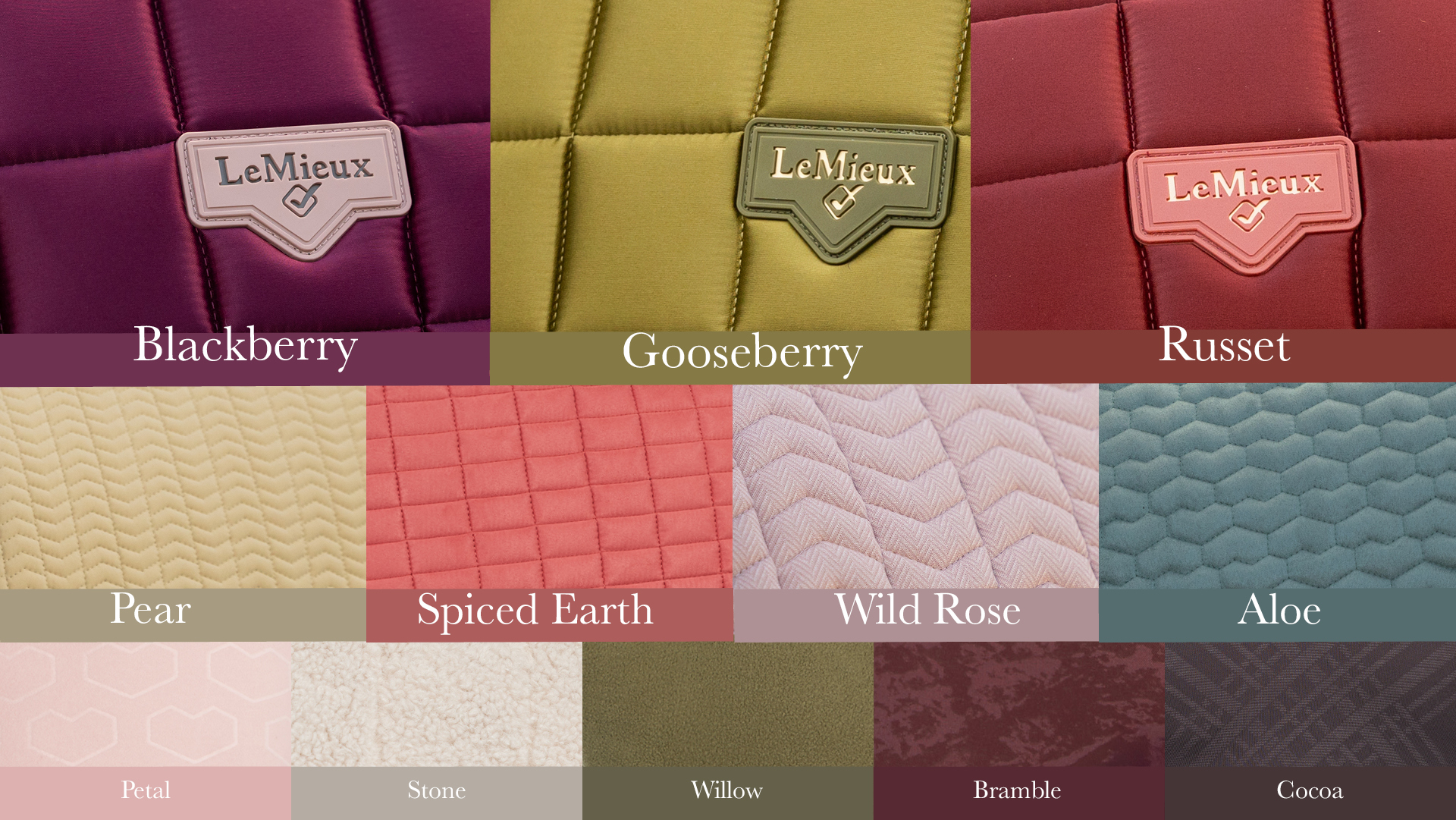 New LeMieux AW26 colours