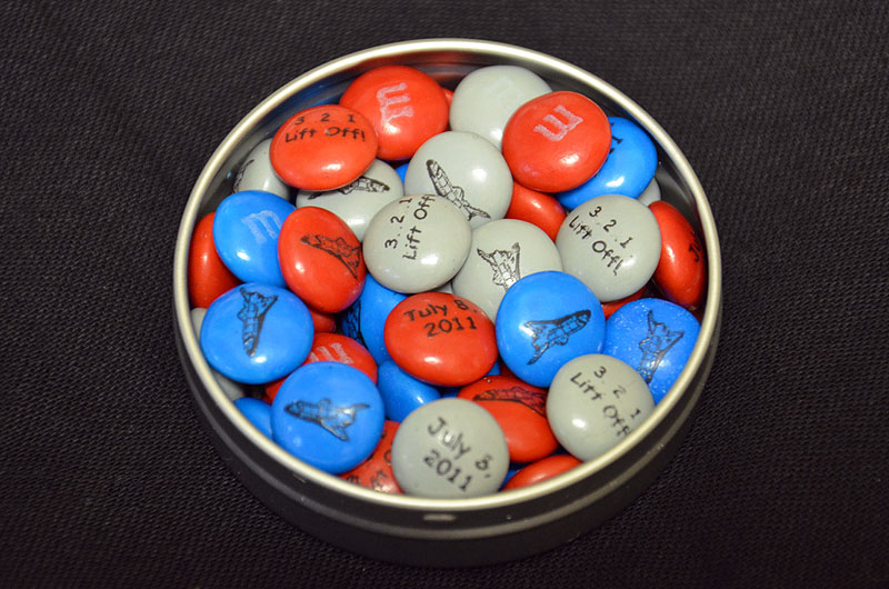 Special M&amp;Ms for final shuttle mission