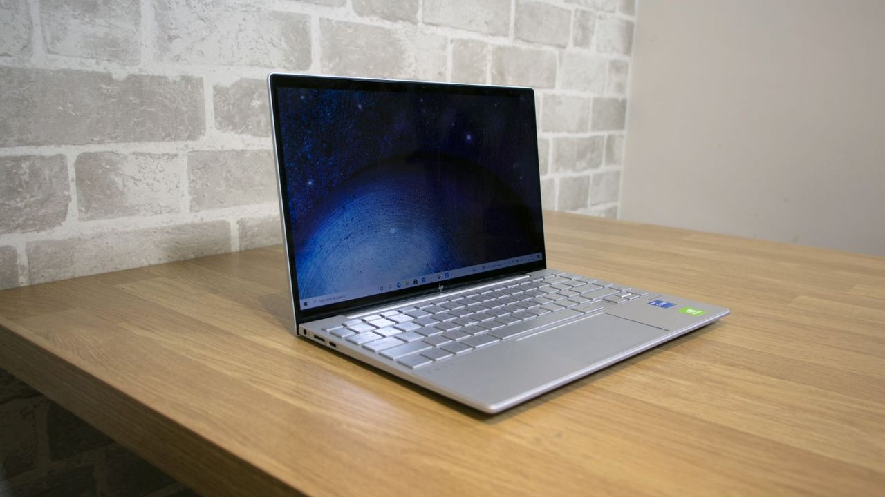 A photograph of the HP Envy 13 on a table