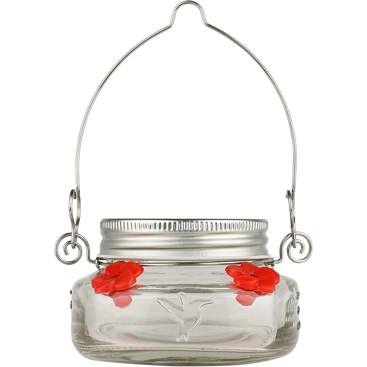 Wayfair hummingbird jar feeder