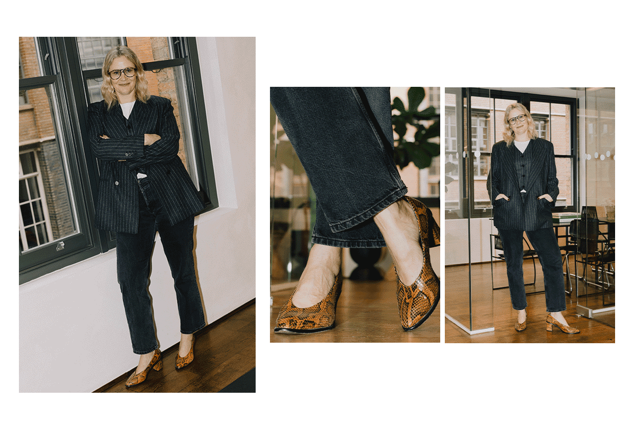 What Liz Maccuish wears to work