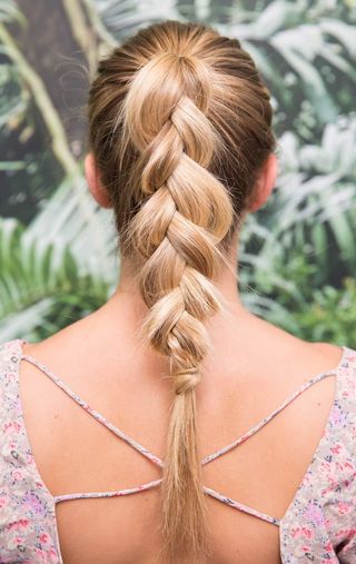 braid ponytail hairstyle