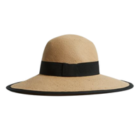 Nina Raffia Woven Wide Brim Hat, £75 | Reiss