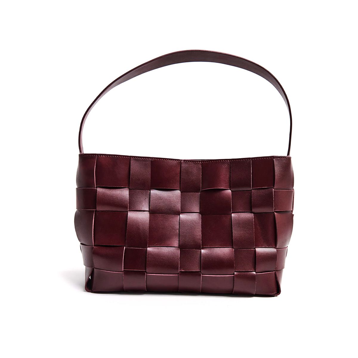 St. Agni, Woven Leather Mini Tote