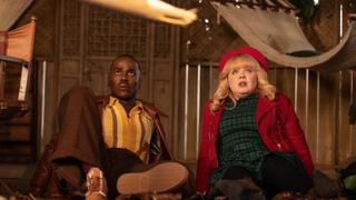 Doctor Who (played by Ncuti Gatwa) and is joined by Joy (Nicola Coughlan) for the 2024 Christmas Special