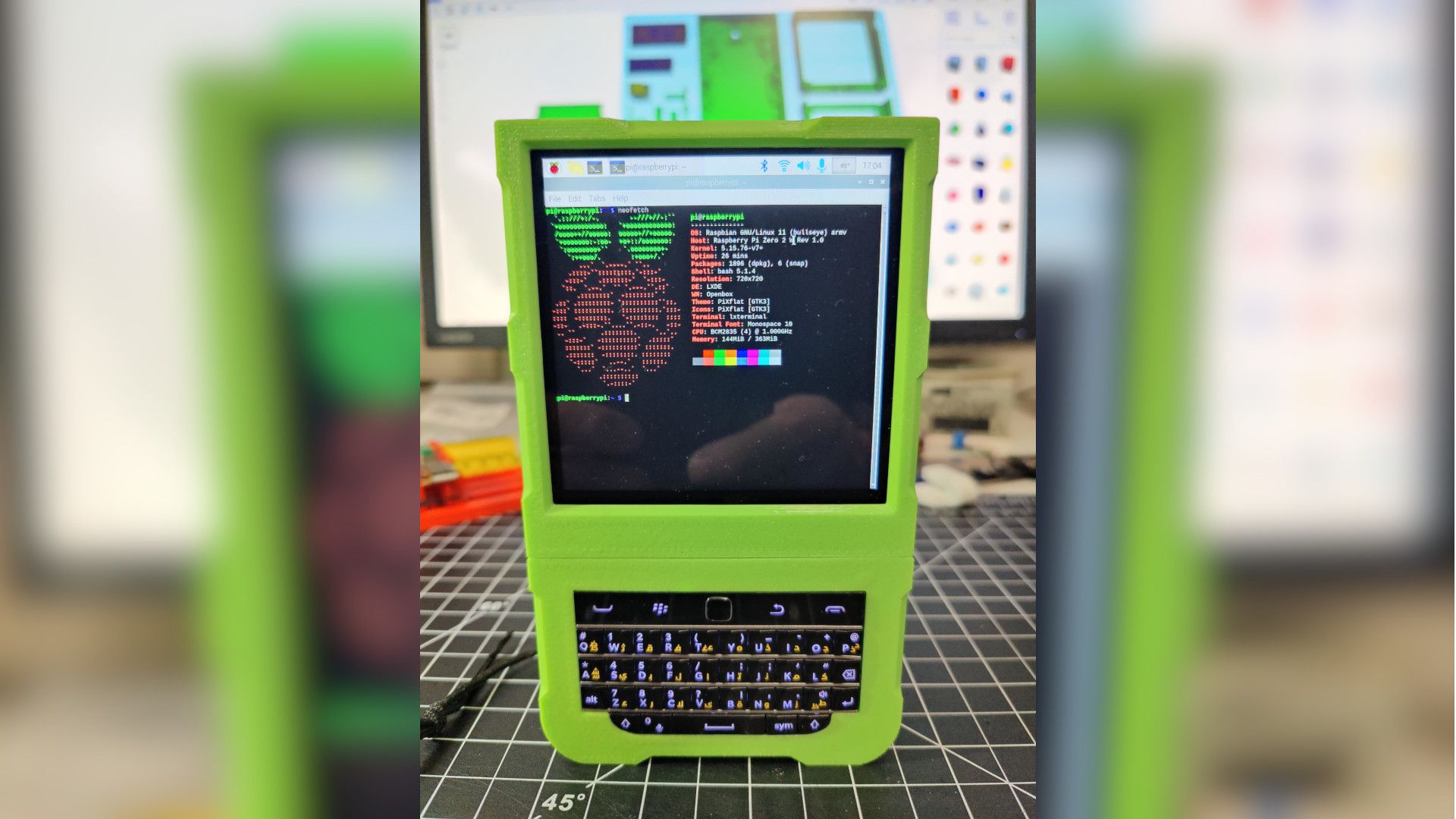 Lean, Green, Raspberry Pi Handheld Machine | Tom's Hardware